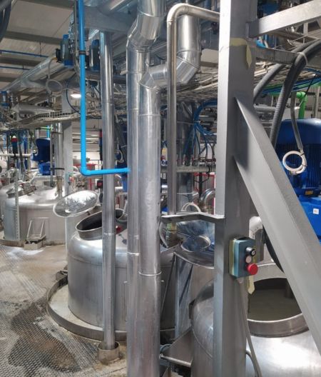 Soap and detergent plants